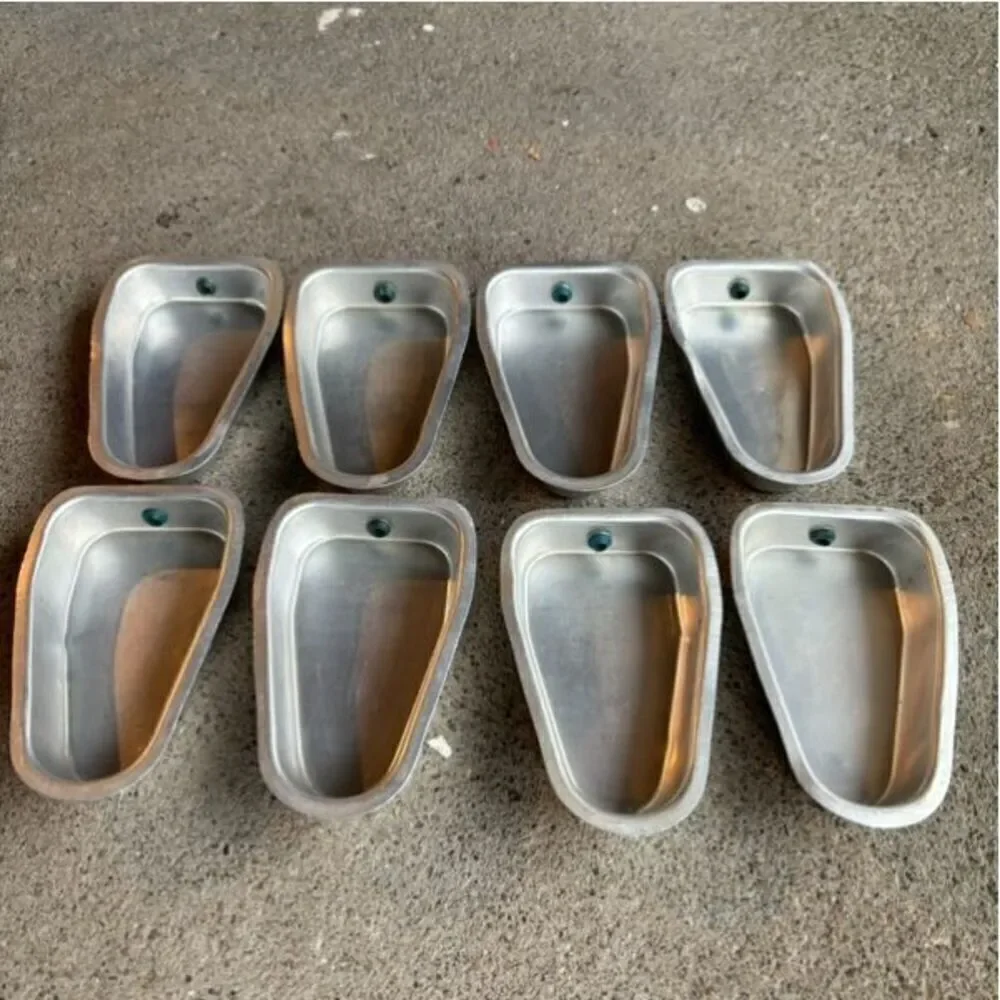 8 Vintage Aldon Aluminum Ice Treat Molds USA